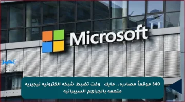 340 موقعاً مصادرة.. مايكросوفت تضبط شبكة إلكترونية نيجيرية متهمة بالجرائم السيبرانية